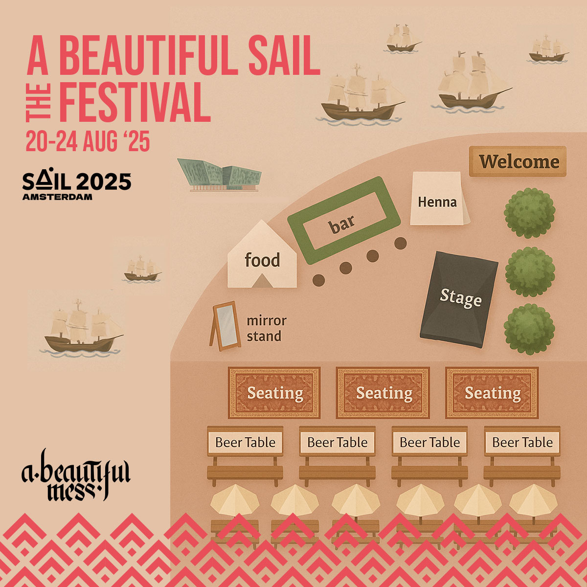 Sail Amsterdam 20-24 Aug ’25